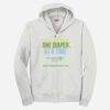 EcoSmart ® Full Zip Hooded Sweatshirt Thumbnail